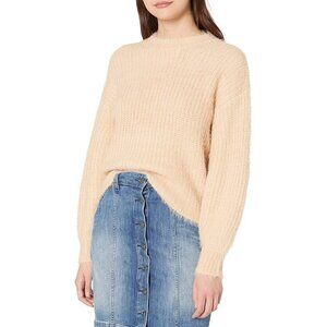 J.O.A. Just One Answer Women Drop Shoulder Sweater Super Soft Pullover Small